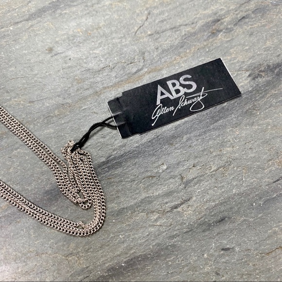 Allen Schwartz/ Long/ Feather/ Elegant/ F4-5 - Picture 4 of 5